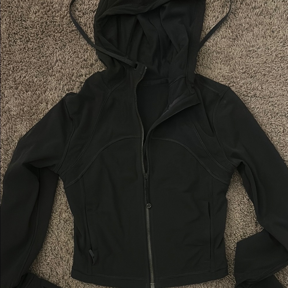 Lululemon Women's Black Define Hooded Jacket